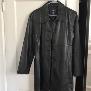 Massimo leather jacket black
